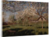 Apple trees blooming by Isaak Ilyich Levitan