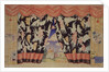 Sketch of curtain for the theatre play The flea by E. Zamyatin, 1925-1926 by Boris Michaylovich Kustodiev