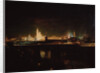 Illumination of the Moscow Kremlin, 1883 by Oskar Adolfovich Hofman