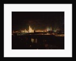 Illumination of the Moscow Kremlin, 1883 by Oskar Adolfovich Hofman