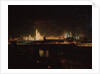 Illumination of the Moscow Kremlin, 1883 by Oskar Adolfovich Hofman