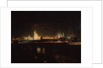 Illumination of the Moscow Kremlin, 1883 by Oskar Adolfovich Hofman