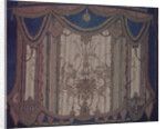 Design of curtain for the theatre play The Masquerade by M. Lermontov, 1917 by Alexander Yakovlevich Golovin