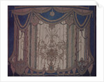 Design of curtain for the theatre play The Masquerade by M. Lermontov, 1917 by Alexander Yakovlevich Golovin