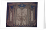 Design of curtain for the theatre play The Masquerade by M. Lermontov, 1917 by Alexander Yakovlevich Golovin