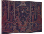 Design of Masquerade curtain for the theatre play The Masquerade by M. Lermontov, 1917 by Alexander Yakovlevich Golovin