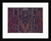 Design of Masquerade curtain for the theatre play The Masquerade by M. Lermontov, 1917 by Alexander Yakovlevich Golovin