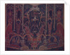 Design of Masquerade curtain for the theatre play The Masquerade by M. Lermontov, 1917 by Alexander Yakovlevich Golovin