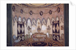 Stage design for the theatre play Two Brothers by M. Lermontov, 1915 by Alexander Yakovlevich Golovin