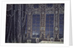 Stage design for the play Don Juan by J.-B. Molliére, 1910 by Alexander Yakovlevich Golovin