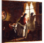 Illustration to the poem The Tambov Treasurers Wife after M. Lermontov, 1862 by Baron Mikhail Petrovich Klodt