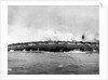 The german armoured cruiser SMS Blücher sinks after receiving multiple hits from British warships at by Anonymous
