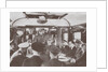 The German and French delegations inside a railroad car at Compiègne for the signing of Frances sur by Anonymous