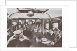 The German and French delegations inside a railroad car at Compiègne for the signing of Frances sur by Anonymous