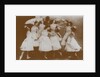 Olga Preobrajenskaya as Odette with Swans in the Ballet Swan Lake by Anonymous