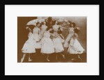 Olga Preobrajenskaya as Odette with Swans in the Ballet Swan Lake by Anonymous