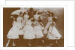 Olga Preobrajenskaya as Odette with Swans in the Ballet Swan Lake by Anonymous
