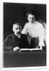 Pierre Curie and Marie Sklodowska Curie by Anonymous