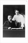 Pierre Curie and Marie Sklodowska Curie by Anonymous
