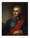 Portrait of the General-aide-de-camp Count Pyotr Tolstoy by Vladimir Lukich Borovikovsky