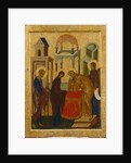 The Presentation of the Virgin Mary by Russian icon