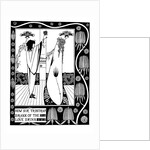 Illustration to the book Le Morte dArthur by Sir Thomas Malory by Aubrey Beardsley