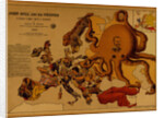 John Bull and his Friends. A Serio-Comic Map of Europe by Fred W. Rose