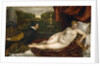 Venus, an Organist and a Little Dog by Titian