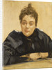 Portrait of the artist Maria Yakunchikova-Weber by Valentin Alexandrovich Serov