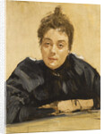 Portrait of the artist Maria Yakunchikova-Weber by Valentin Alexandrovich Serov