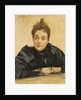 Portrait of the artist Maria Yakunchikova-Weber by Valentin Alexandrovich Serov