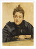 Portrait of the artist Maria Yakunchikova-Weber by Valentin Alexandrovich Serov