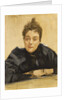 Portrait of the artist Maria Yakunchikova-Weber by Valentin Alexandrovich Serov
