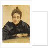 Portrait of the artist Maria Yakunchikova-Weber by Valentin Alexandrovich Serov