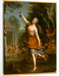 Françoise Prévost as Philomèle in the opera by Louis Lacoste by Jean Raoux