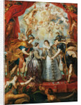 The Exchange of the Princesses at the Spanish Border. (The Marie de Medici Cycle) by Pieter Paul Rubens