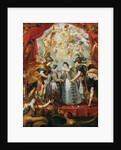 The Exchange of the Princesses at the Spanish Border. (The Marie de Medici Cycle) by Pieter Paul Rubens