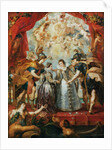 The Exchange of the Princesses at the Spanish Border. (The Marie de Medici Cycle) by Pieter Paul Rubens