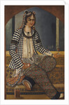Portrait of a Lady by Mirza Baba