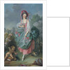 Ballerina Marie-Madeleine Guimard as Terpsichore by Jacques Louis David