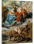 The Meeting of Marie de Medici and Henry IV at Lyons (The Marie de Medici Cycle) by Pieter Paul Rubens