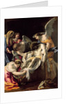 The Entombment of Christ by Simon Vouet