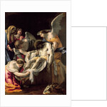 The Entombment of Christ by Simon Vouet