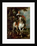 Equestrian portrait of Francisco de Moncada (1586?1635), Marquis of Aytona and Count of Ossuna by Sir Anthony van Dyck