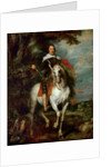 Equestrian portrait of Francisco de Moncada (1586?1635), Marquis of Aytona and Count of Ossuna by Sir Anthony van Dyck