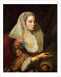 Portrait of a Young Maltese Lady by Antoine de Favray