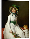 Portrait of Madame Pierre Seriziat and her Son, Emile by Jacques Louis David