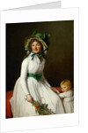 Portrait of Madame Pierre Seriziat and her Son, Emile by Jacques Louis David