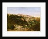 Volterra by Jean-Baptiste Camille Corot