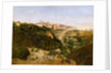 Volterra by Jean-Baptiste Camille Corot
